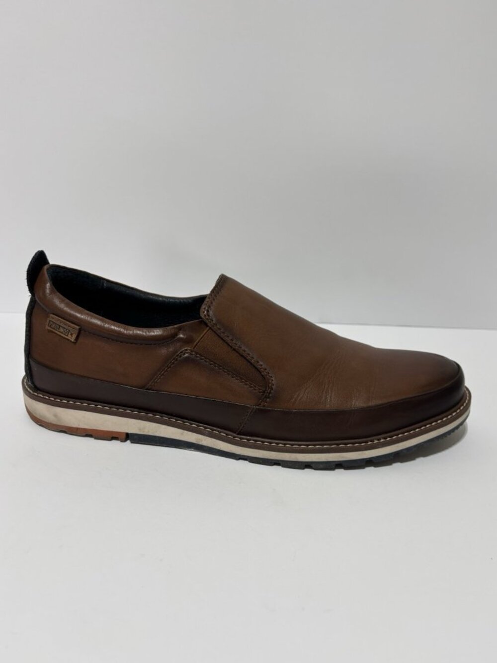 Pikolinos Men’s Berna M8J-3150 Brown Leather Loafers, Size US 12M, EUR 46